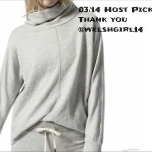 Philanthropy Turtleneck French Terry XS New!